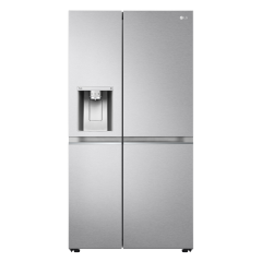 LG GSLV91MBAC 91.3cm Frost Free American Style Fridge Freezer - Metal Sorbet