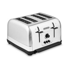 Morphy Richards 240130 Venture 4 Slice Toaster - Brushed