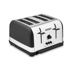 Morphy Richards 240131 Venture 4 Slice Toaster - Black