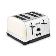 Morphy Richards 240132 Venture 4 Slice Toaster - Cream