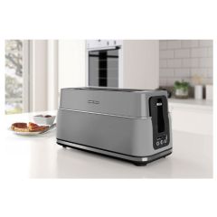 Morphy Richards 245705 Signature 4 Slice Toaster - Grey