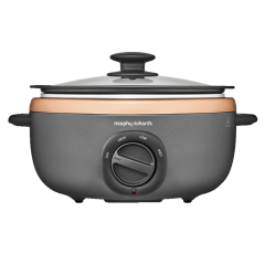 Morphy Richards 460016 3.5L Sear And Stew Slow Cooker - Grey