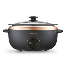 Morphy Richards 461016 Sear And Stew Slow Cooker 6.5L - Rose Gold