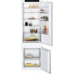 Neff KI5872SE0G N 50, Built-in fridge-freezer with freezer at bottom, 177.2 x 54.1 cm, sliding hinge
