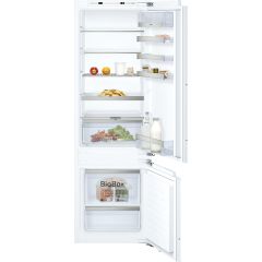 Neff KI6873FE0G N 70, Built-in fridge-freezer with freezer at bottom, 177.2 x 55.8 cm, flat hinge