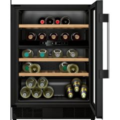 Neff KU9213HG0G 82X60 under counter wine cabinet with front recess to allow for plinth installation 