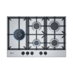 Neff T27DS79N0 75cm Gas Hob - Stailess Steel