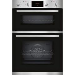 Neff U1GCC0AN0B 148U1GCC0AN0B Built In Double Oven
A Rated, Electric, 71L Main Oven 34L Top Oven, Ma