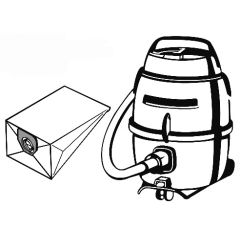 Nilfisk Replacement Vacuum Cleaner Paper Dust Bags SDB59