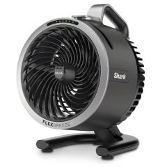 Shark FA050UK 307FA050UK FlexBreeze HydroGo outdoors & indoors misting Fan - Cool Grey, Charcoal