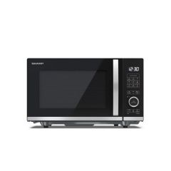 Sharp YC-QG204AU-B 20 Litres Flatbed Microwave Oven With Grill - Black