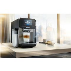 Siemens TF303G07 Bean To Cup Fully Automatic Freestanding Coffee Machine - Inox Silver Metallic