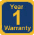 1 Year Warranty