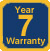 7 Year Warranty